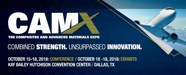 We’re heading to Dallas for CAMX2018 !